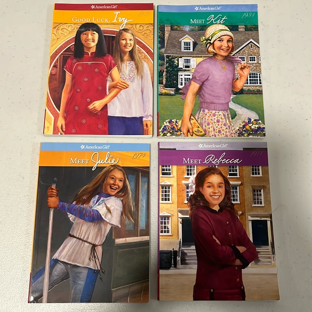 4 American Girl Books